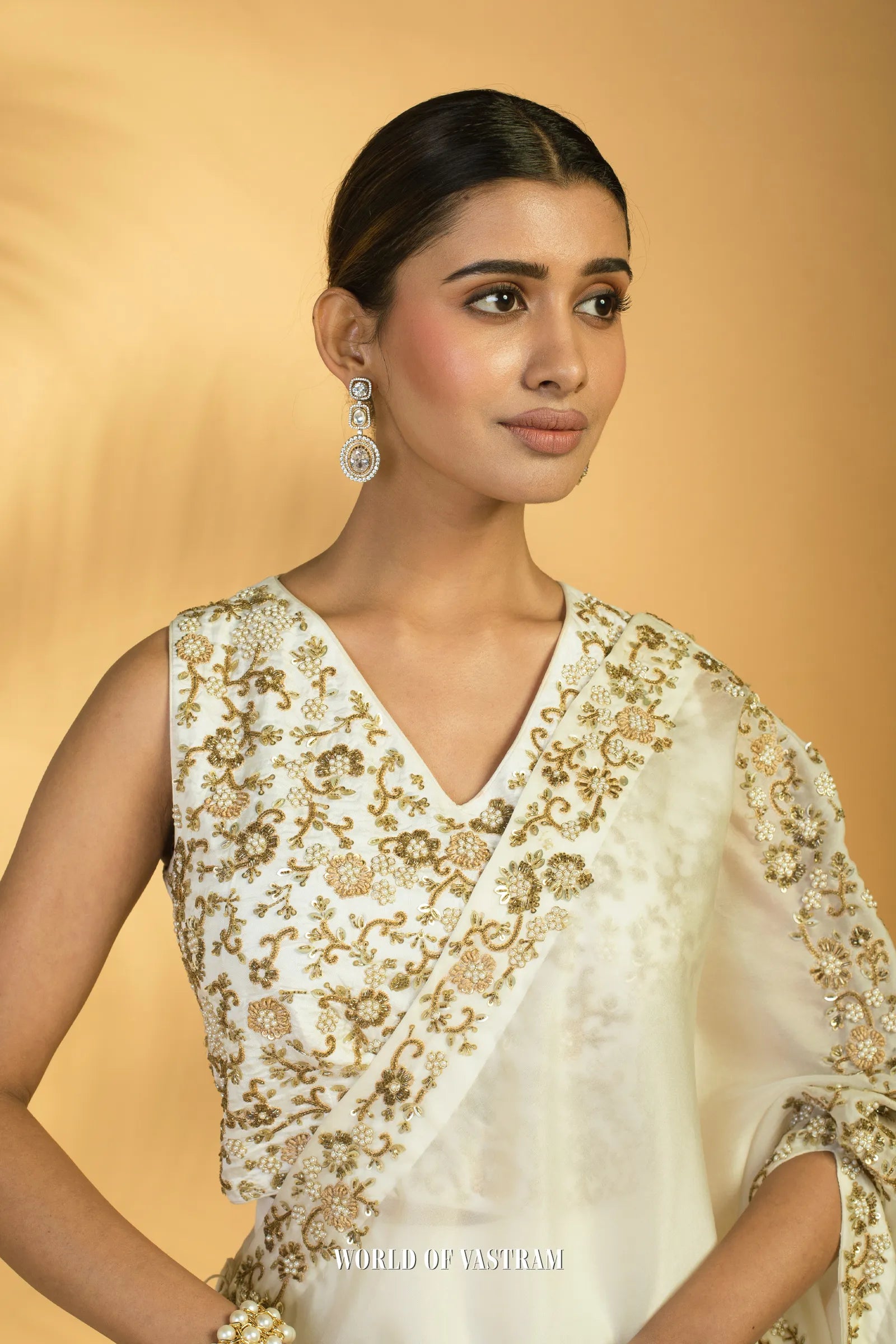 Ivory Empress Cape Set