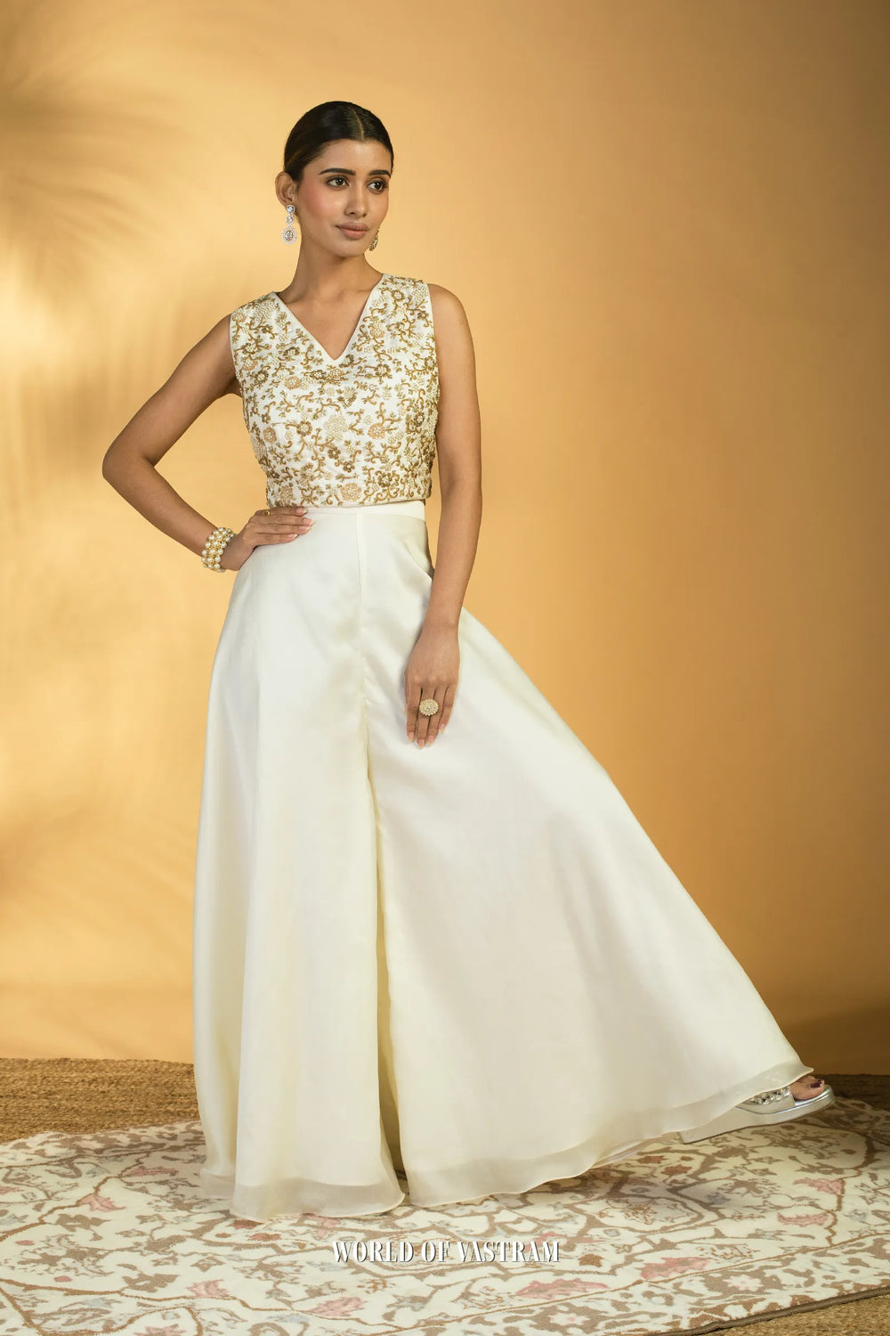 Ivory Empress Cape Set