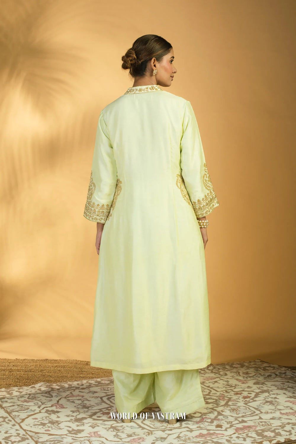 Pista Green Kurta Set