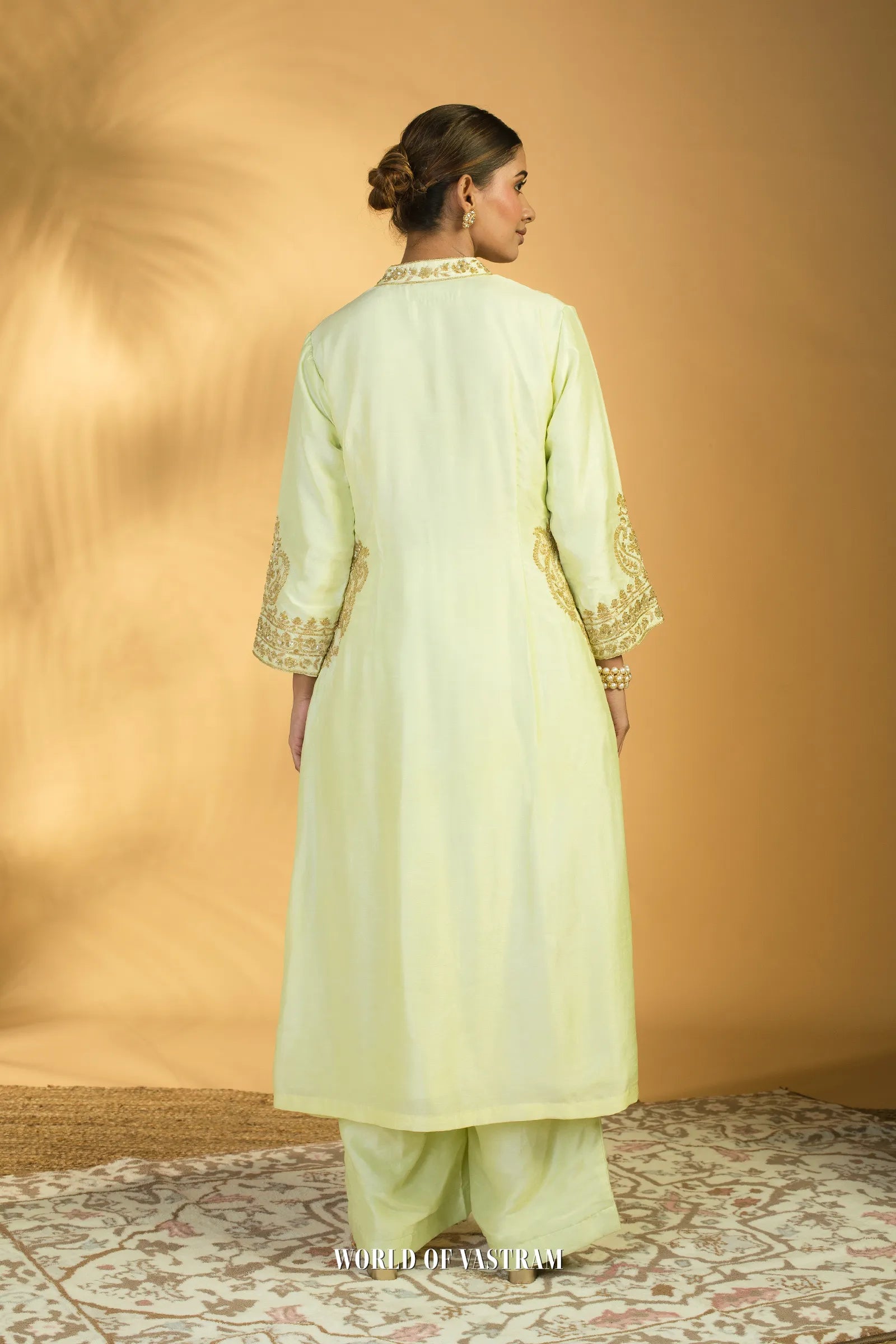 Pista Green Kurta Set