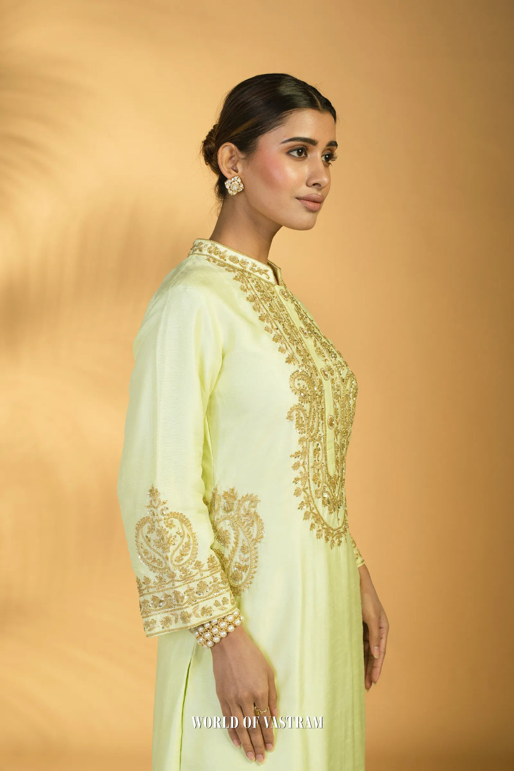 Pista Green Kurta Set