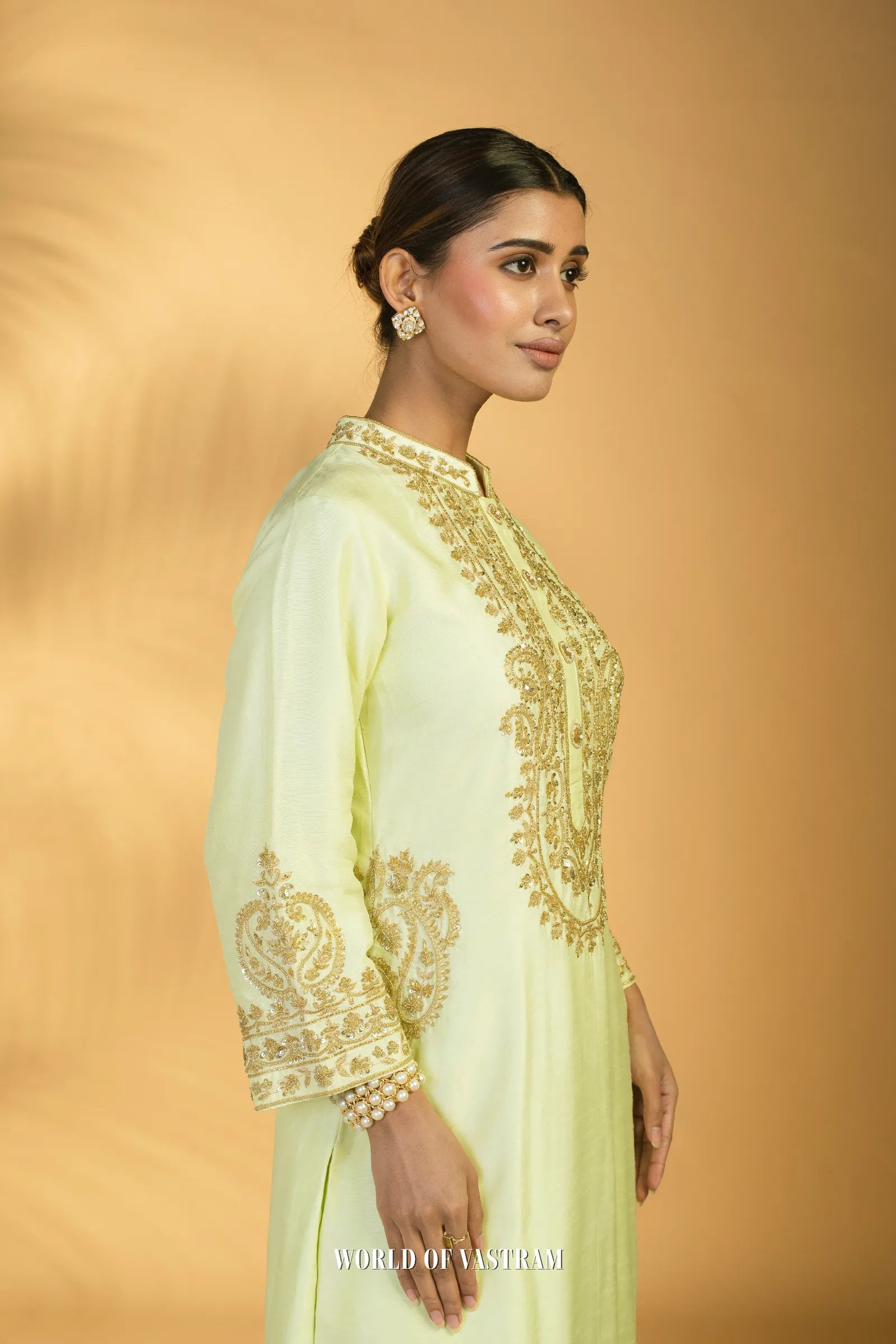 Pista Green Kurta Set